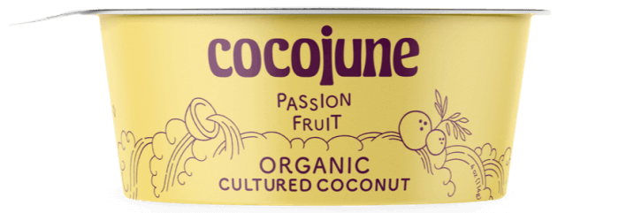 Cocojune Passion Fruit 4oz Yogurt