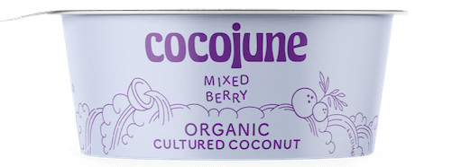 Cocojune Mixed Berry 4oz Yogurt