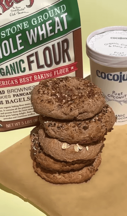 cocojune x Bob's Red Mill 2 Ingredient Dairy-Free Bagels