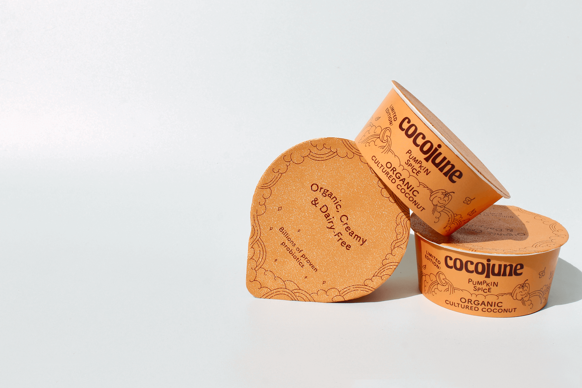 Cocojune Limited Edition Pumpkin Spice 4oz Yogurt