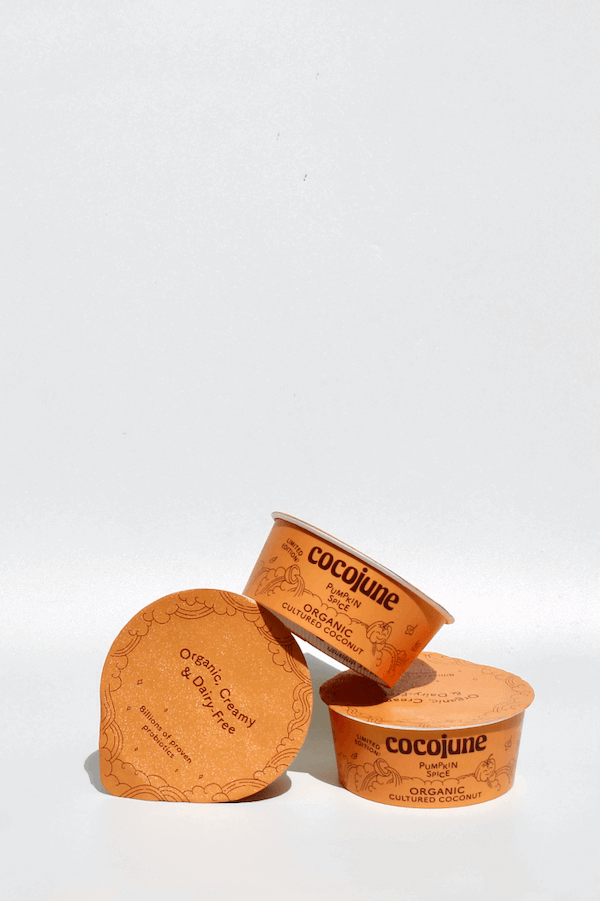 Cocojune Limited Edition Pumpkin Spice 4oz Yogurt
