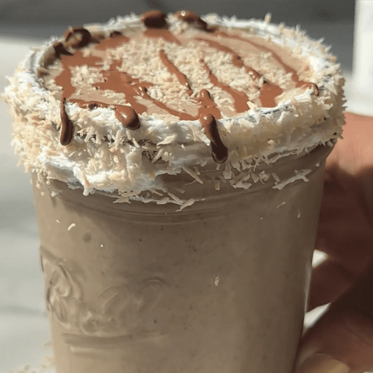 Samoa cookie Smoothie