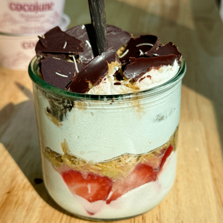 Dubai Chocolate Crack Shell Parfait